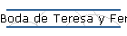 Boda de Teresa y Ferm�n