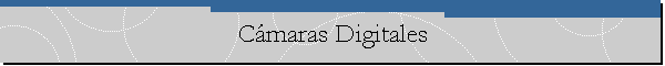 C�maras Digitales